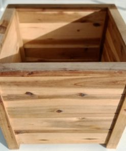 Wooden Square Pot